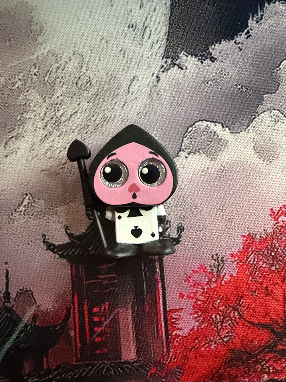 Black card soldier doorable